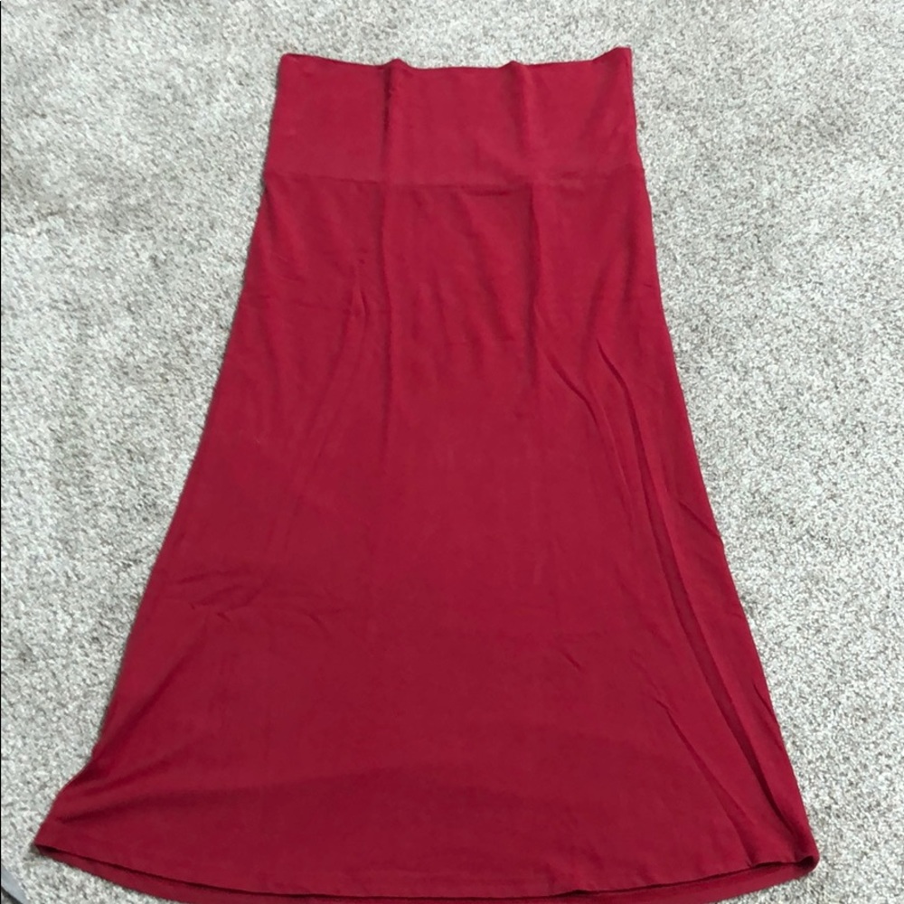 Fighting Eel fold over skirt